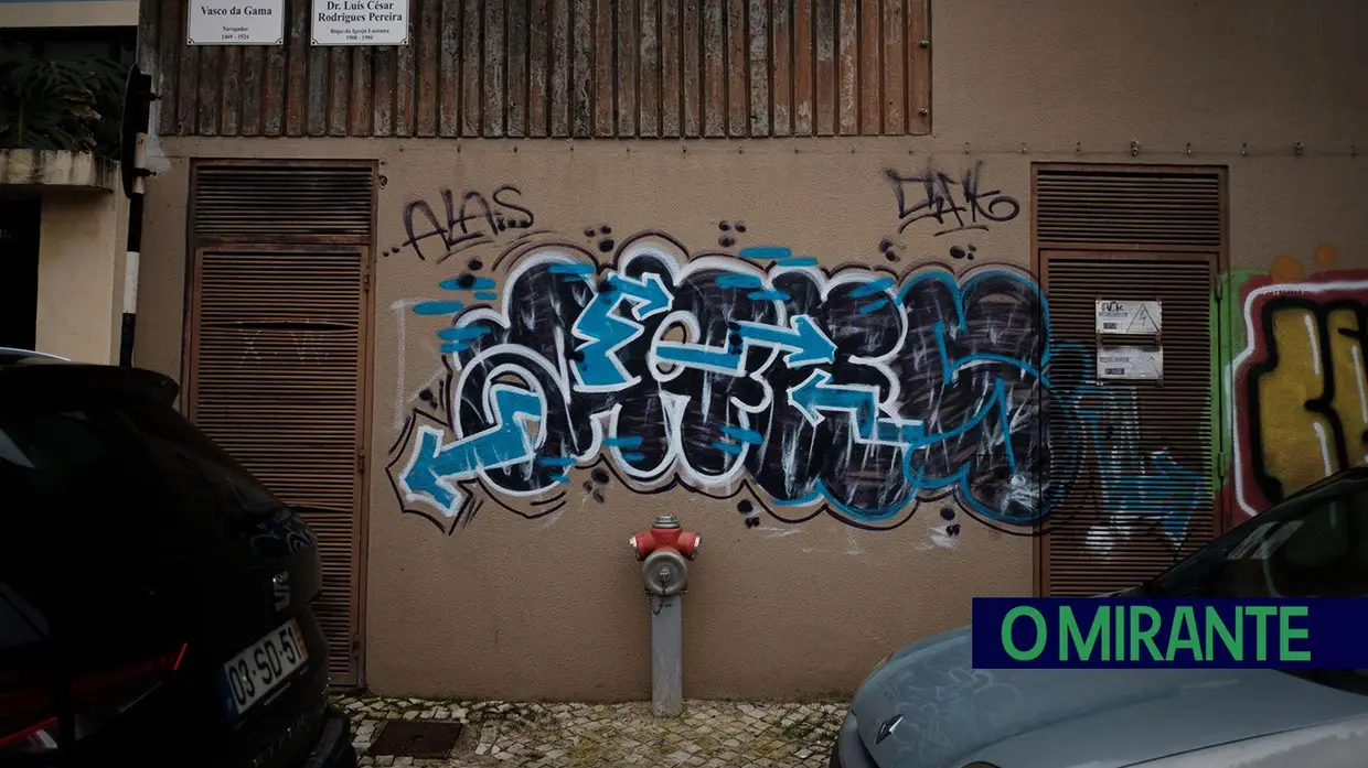 Grafitos em Vila Franca de Xira dão má imagem