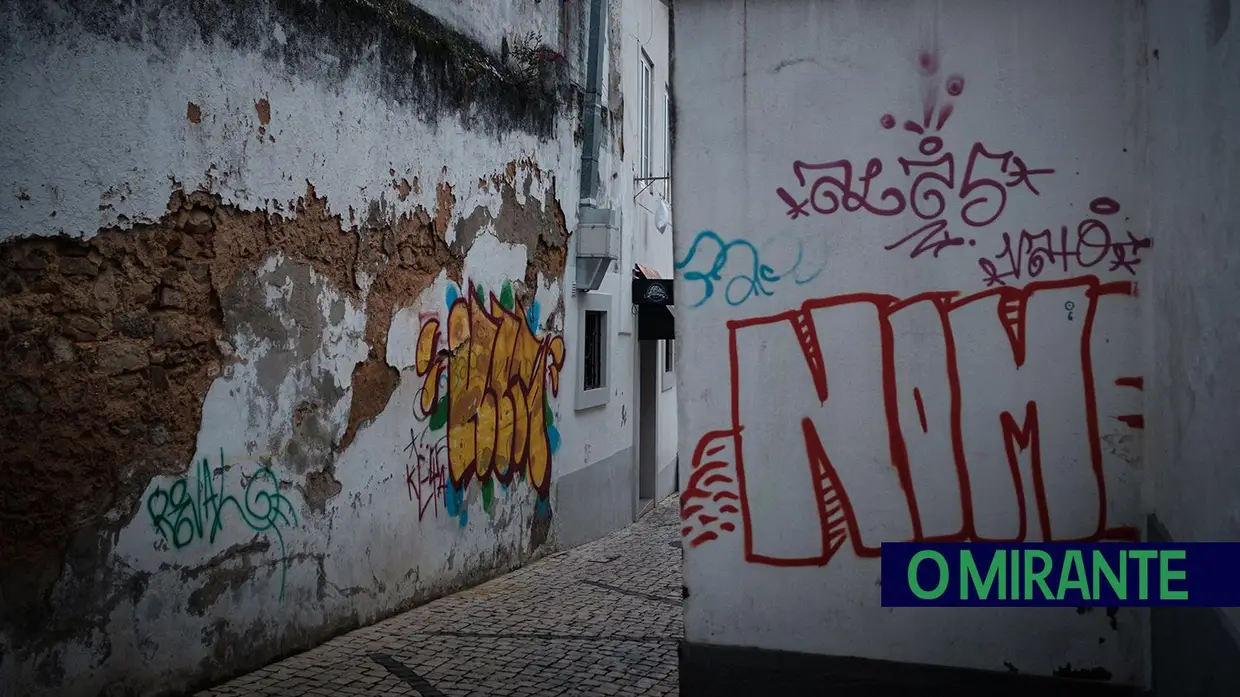 Grafitos em Vila Franca de Xira dão má imagem