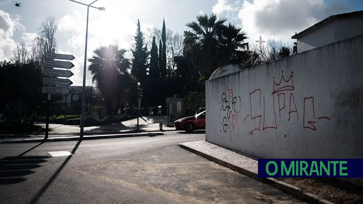 Grafitos em Vila Franca de Xira dão má imagem
