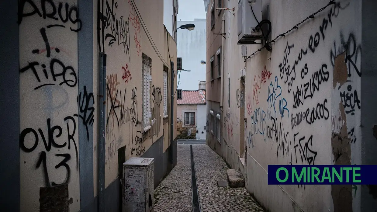 Grafitos em Vila Franca de Xira dão má imagem