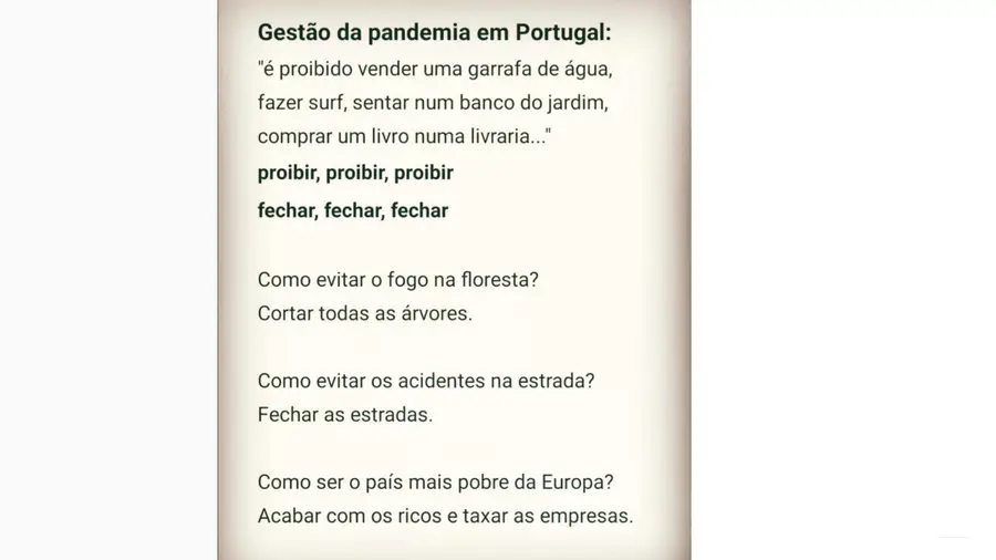 Gestão da pandemia em Portugal