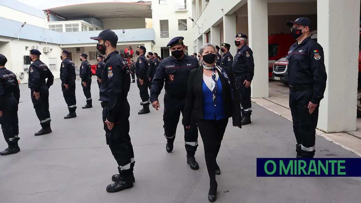 Dia de Tomar comemorou-se no quartel dos bombeiros municipais