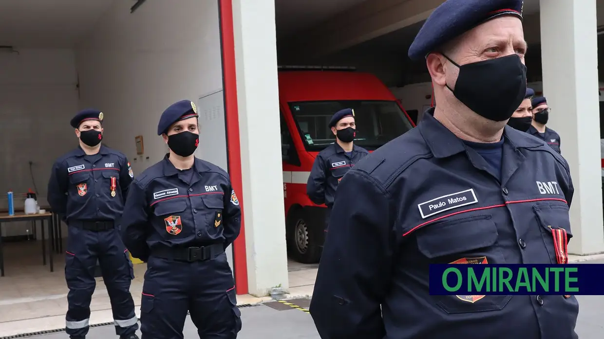Dia de Tomar comemorou-se no quartel dos bombeiros municipais