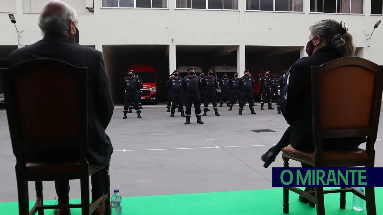 Dia de Tomar comemorou-se no quartel dos bombeiros municipais