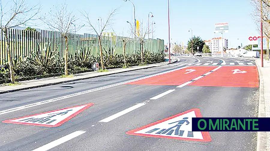 Obras concluídas na Avenida D. João I em Abrantes Obras concluídas na Avenida D. João I em Abrantes
