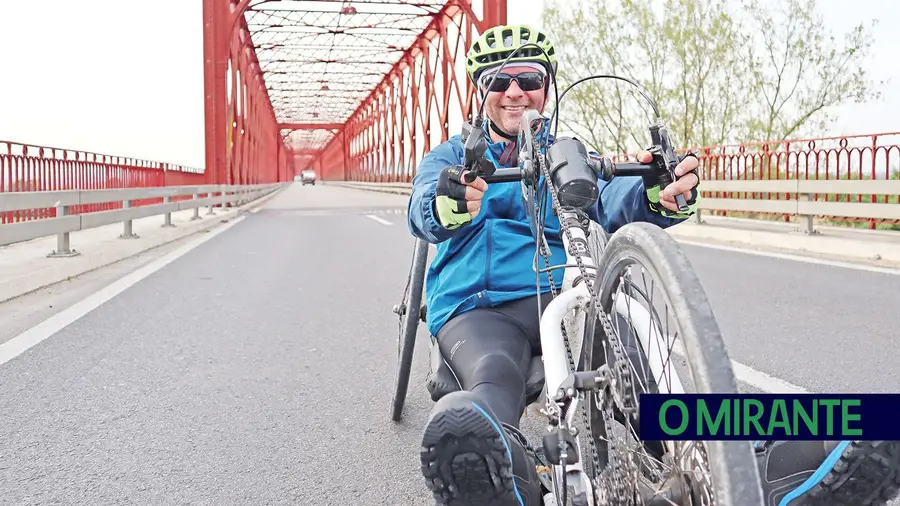 A luta de Luís Jejum para voltar a andar A luta de Luís Jejum para voltar a andar