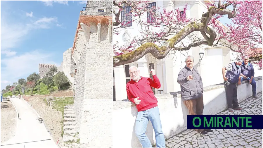 Ourém com um renovado complexo do castelo e paço dos condes Ourém com um renovado complexo do castelo e paço dos condes
