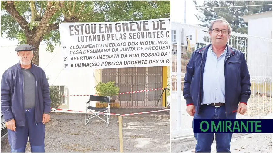 Morador de Alcanede faz greve de fome por causas que se estão a resolver Morador de Alcanede faz greve de fome por causas que se estão a resolver