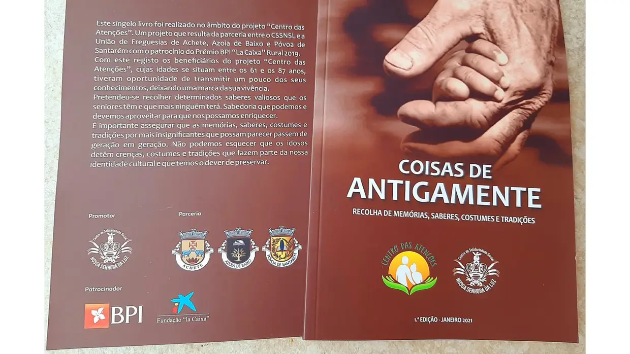 Livro reúne costumes e saberes das gentes de Achete, Azoia de Baixo e Póvoa de Santarém