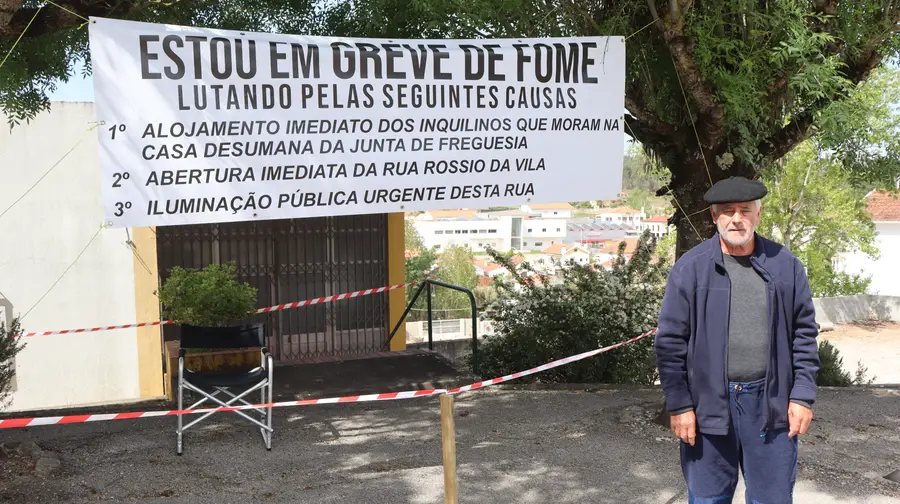 Luís Inácio terminou greve de fome em Alcanede