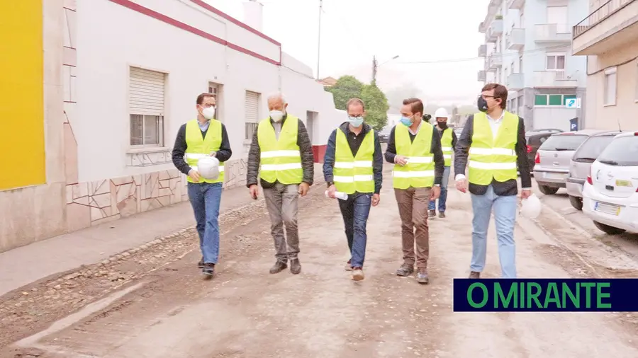 Obras importantes no centro de Santarém já começaram Obras importantes no centro de Santarém já começaram