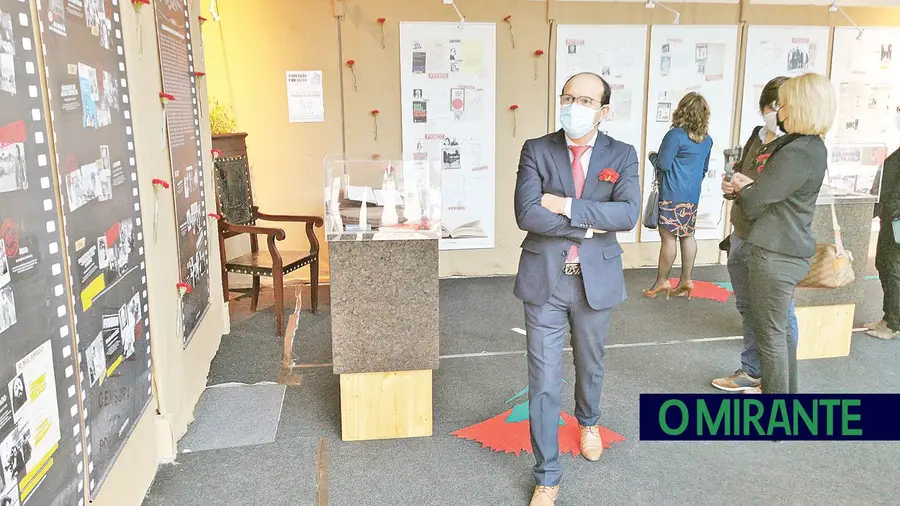 Exposição sobre a censura inaugurada em Coruche no Dia da Liberdade Exposição sobre a censura inaugurada em Coruche no Dia da Liberdade