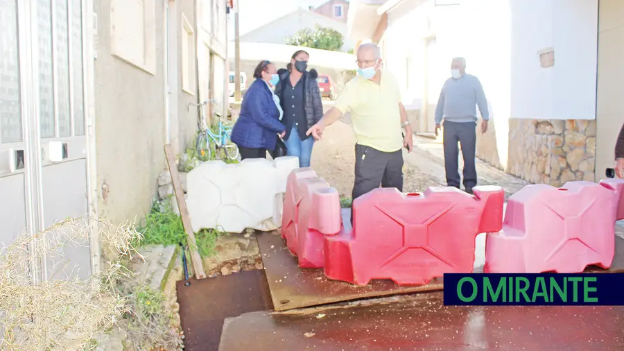 Obras de saneamento em Alcanena continuam a ser uma dor de cabeça