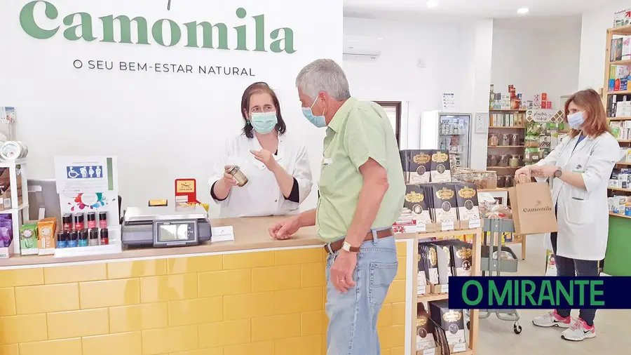 Camomila há dois anos em Santarém a promover a vida saudável e sustentável Camomila há dois anos em Santarém a promover a vida saudável e sustentável