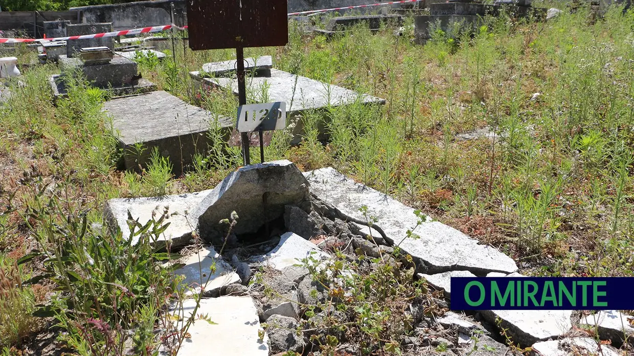 58 famílias reclamaram os seus mortos no cemitério de São Sebastião em Alverca