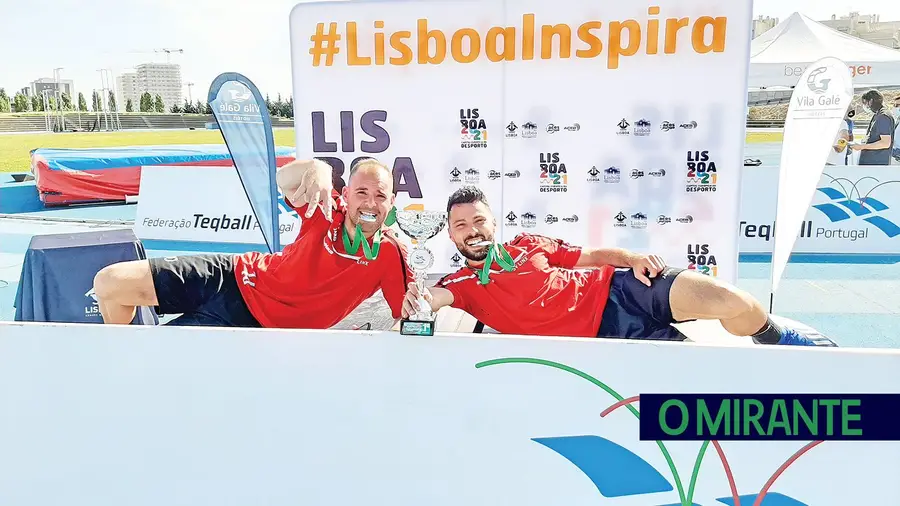 Dupla dos Caixeiros vence Open de Lisboa de Teqball Dupla dos Caixeiros vence Open de Lisboa de Teqball