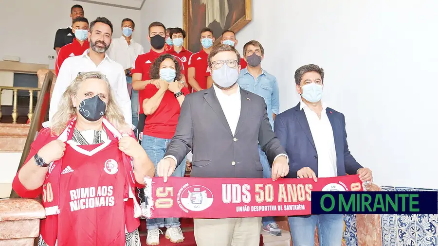 Uma comitiva da União de Santarém Uma comitiva da União de Santarém