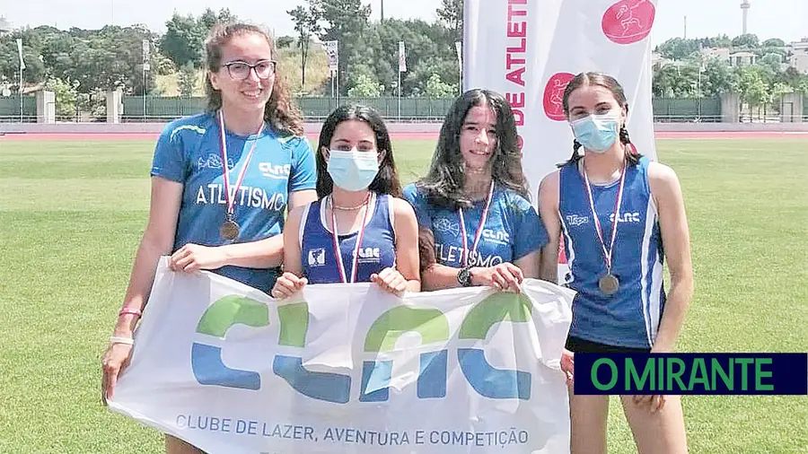 A escola de atletismo do Clube de Lazer, Aventura e Competição