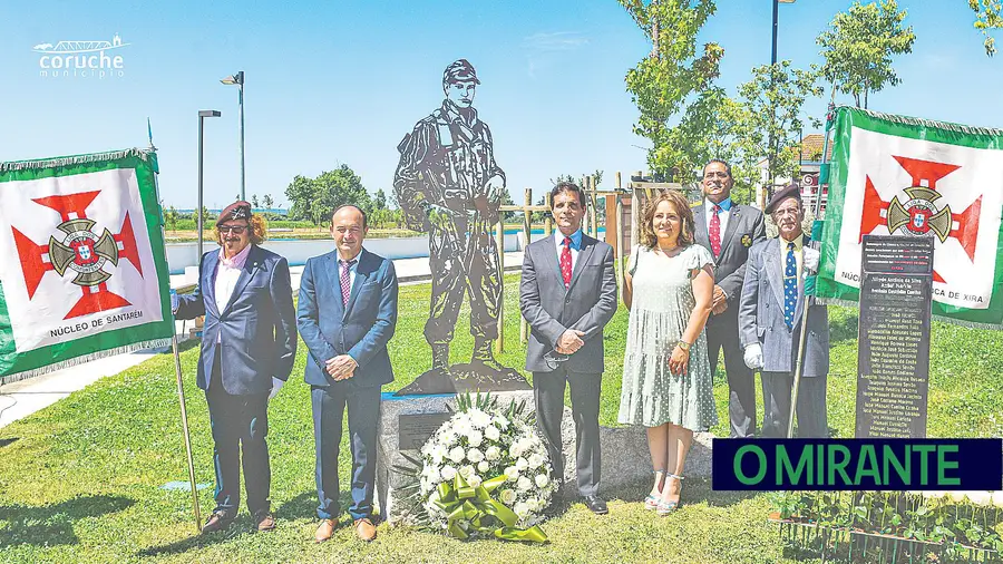 Monumento homenageia combatentes de Coruche na Guerra Colonial