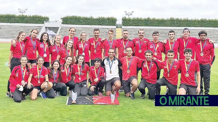 União de Tomar nos pódios da 3ª divisão nacional em atletismo União de Tomar nos pódios da 3ª divisão nacional em atletismo