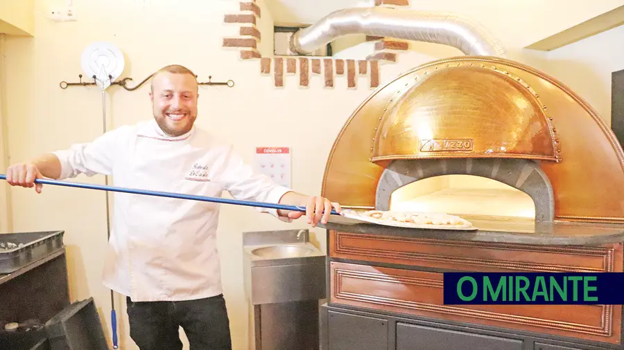 Um italiano que trouxe o sabor da verdadeira pizza para Santarém