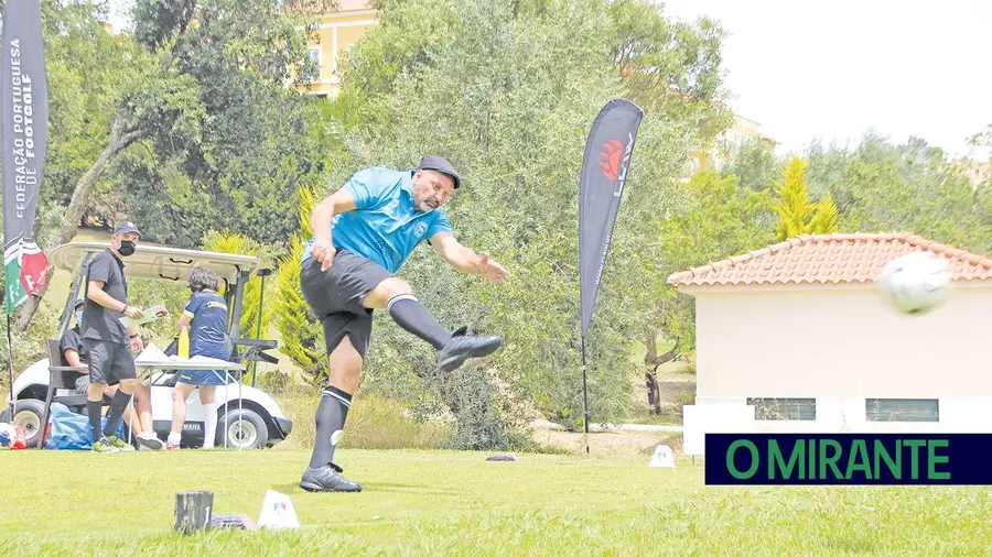 Vitória de Santarém em segundo lugar no circuito nacional de footgolf