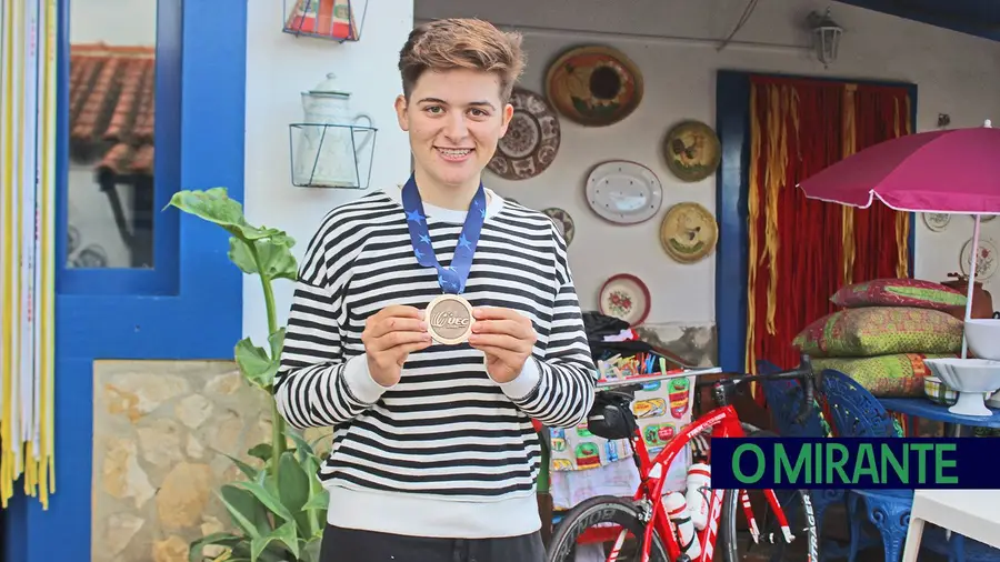 Aos 22 anos Maria Martins já entrou na história do ciclismo nacional Aos 22 anos Maria Martins já entrou na história do ciclismo nacional