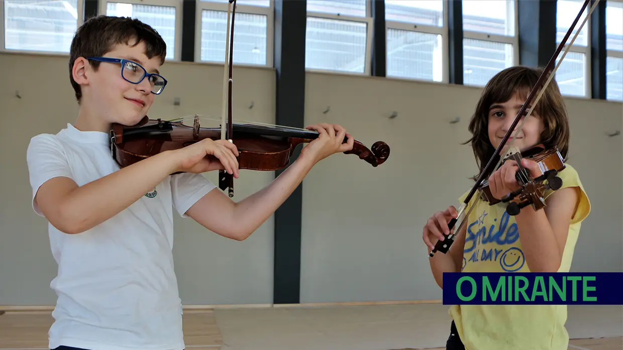 Uma escola de música em Torres Novas que abre novos horizontes