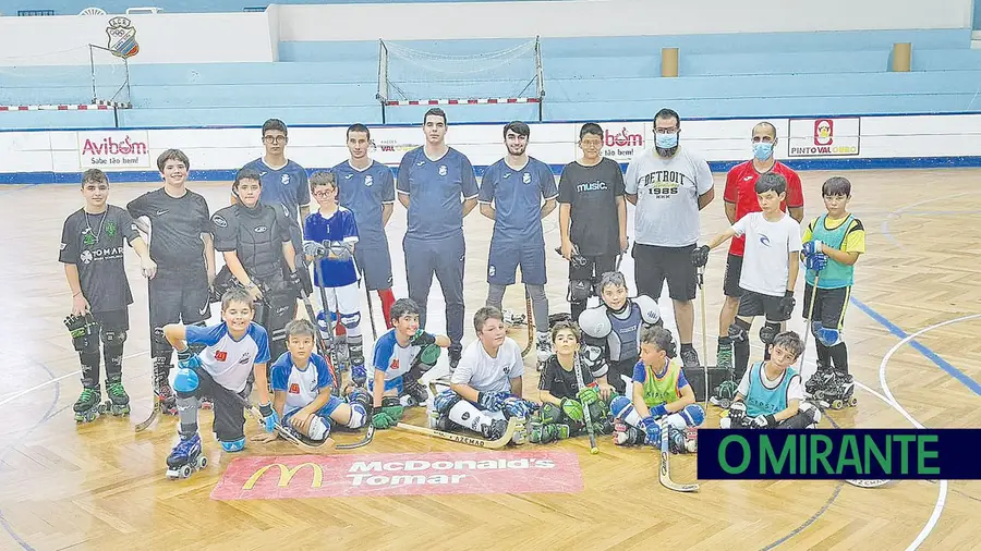 O estágio de Verão de Hóquei Patins do ACR Santa Cita