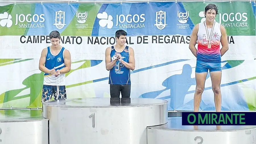 Canoísta do Alhandra conquista bronze no Nacional de Velocidade Canoísta do Alhandra conquista bronze no Nacional de Velocidade