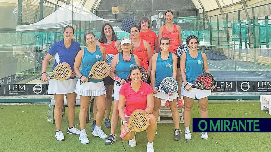 Padel feminino de Santarém vence na Liga de Clubes