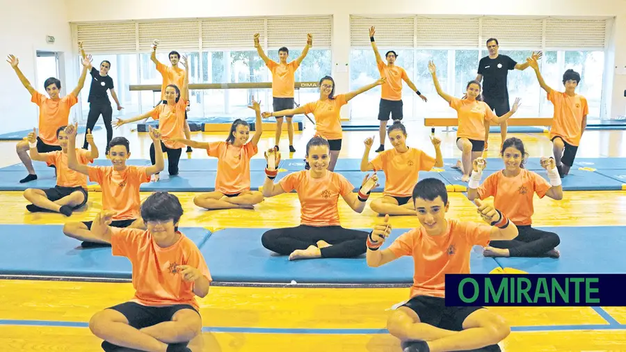 Na Ginástica Artística do Náutico de Abrantes a saúde mental vale mais Na Ginástica Artística do Náutico de Abrantes a saúde mental vale mais