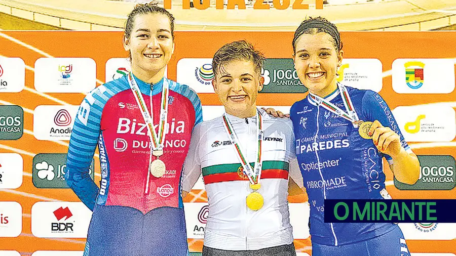 Ciclista Maria Martins campeã nacional de omnium