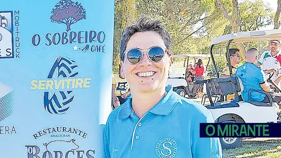 Atleta do Vitória de Santarém bicampeã nacional de footgolf Atleta do Vitória de Santarém bicampeã nacional de footgolf