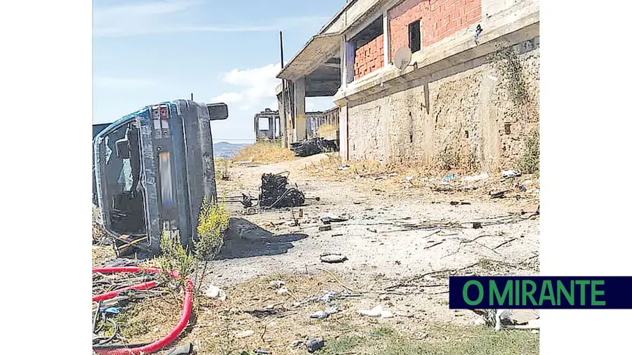 Cenário de terceiro mundo em bairro de Vialonga