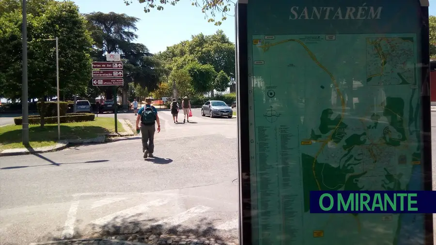 Bolsas de estacionamento para residentes no centro histórico de Santarém