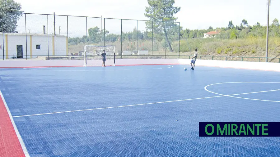 Fim das obras de Reabilitação do Campo de Futebol Salão de Moita do Norte