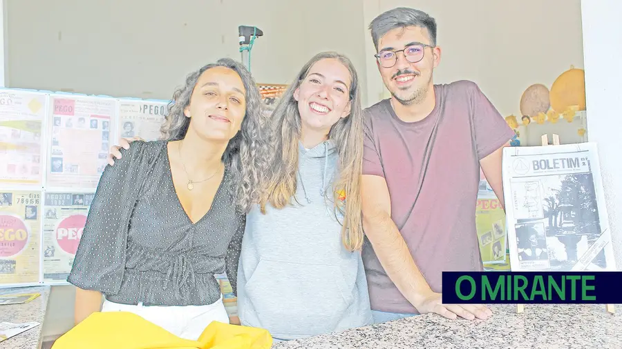 Três dezenas de jovens da Associação Juvenil Recreativa e Cultural do Pego com mais ideias para dar vida à aldeia