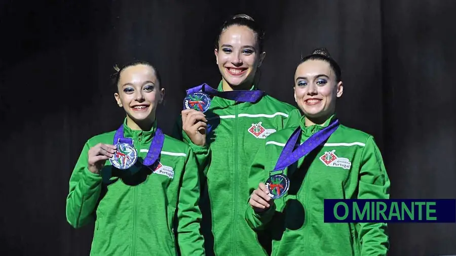 Ginastas de Vila Franca de Xira brilham nos europeus de acrobática