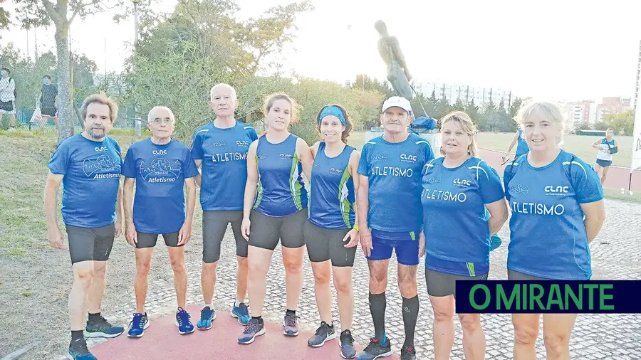 Veteranos do CLAC Entroncamento brilham no atletismo