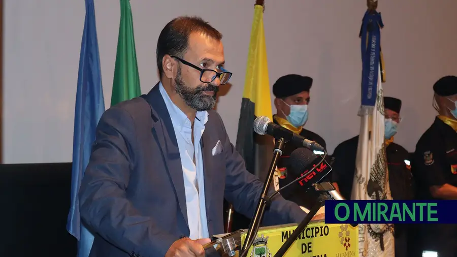 Rui Anastácio com discurso motivacional na sua apresentação como presidente Rui Anastácio com discurso motivacional na sua apresentação como presidente