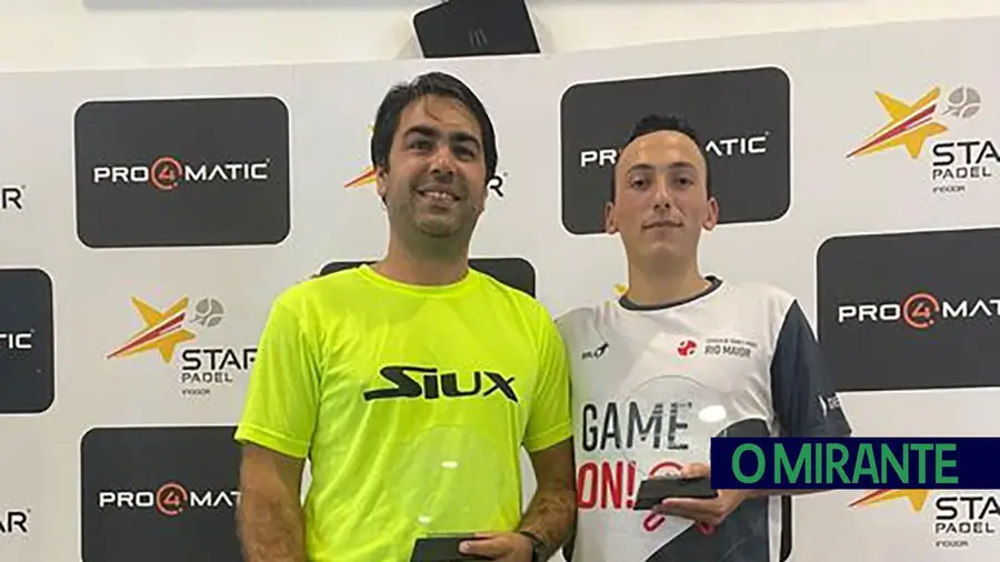 Atletas do Clube de Ténis de Santarém campeões nacionais de Padel