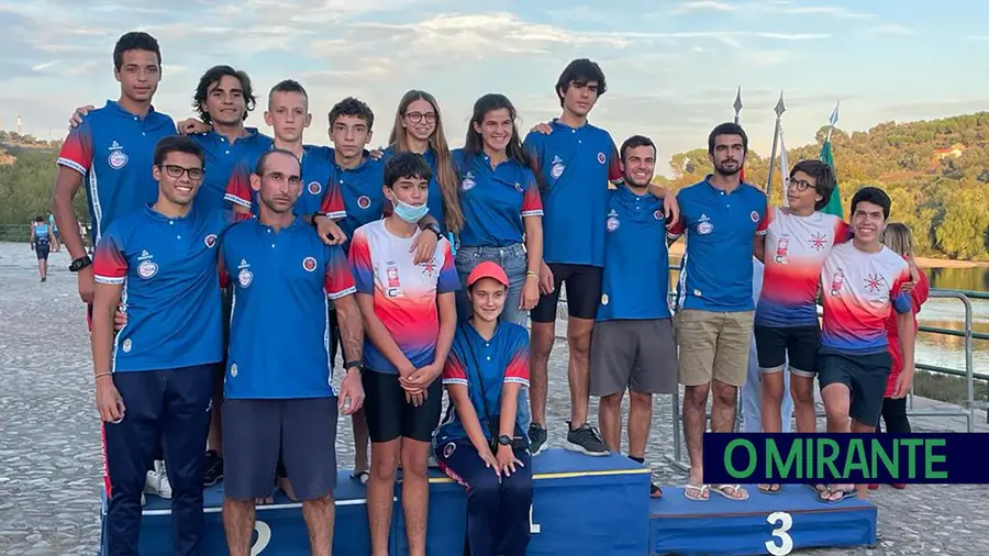 Canoístas do Alhandra SC conquistam cinco medalhas em Tancos