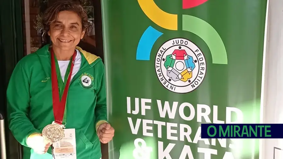 Judoca Katia Sombra é campeã do mundo em veteranos