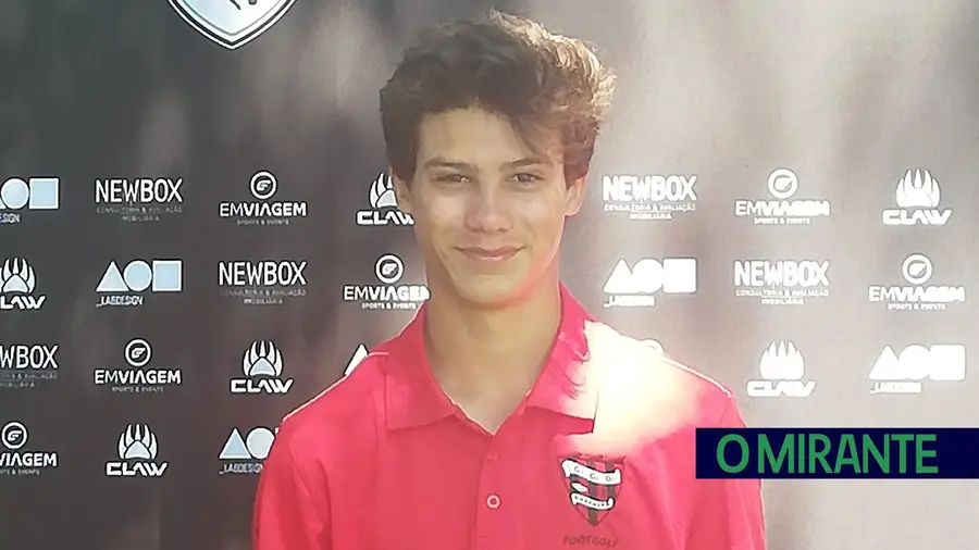 No ano de estreia Diogo Ribeiro foi a revelação no nacional de footgolf No ano de estreia Diogo Ribeiro foi a revelação no nacional de footgolf