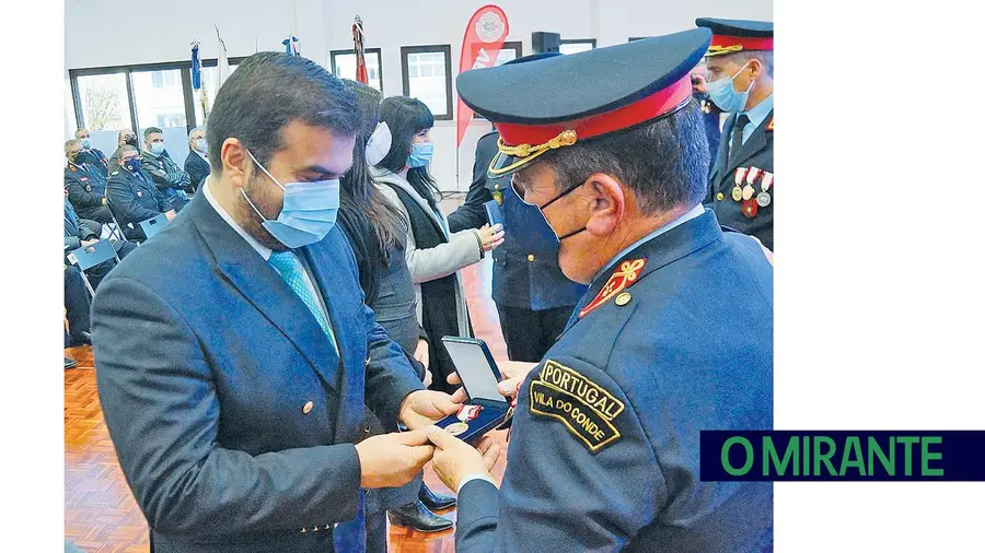 Duarte Marques homenageado pelos Bombeiros de Portugal Duarte Marques homenageado pelos Bombeiros de Portugal