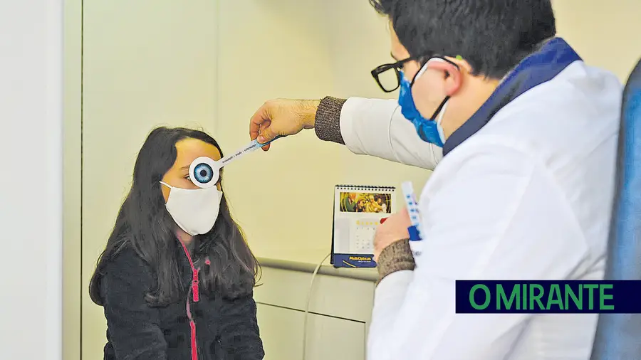 Multiopticas de Almeirim realizou rastreio gratuito de visão para crianças