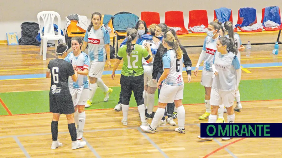 Vitória de Santarém segue em frente na Taça de Portugal feminina de futsal
