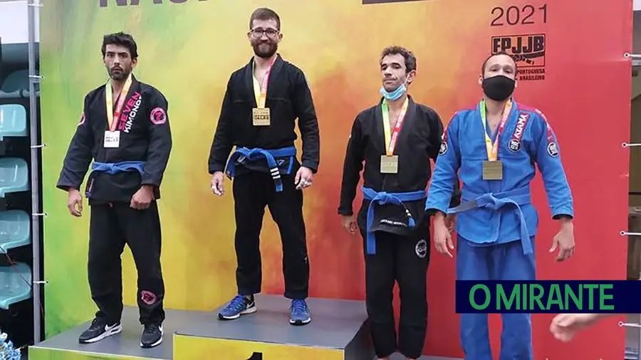 Jiu-Jitsu Ribatejo trouxe dois títulos nacionais para Abrantes