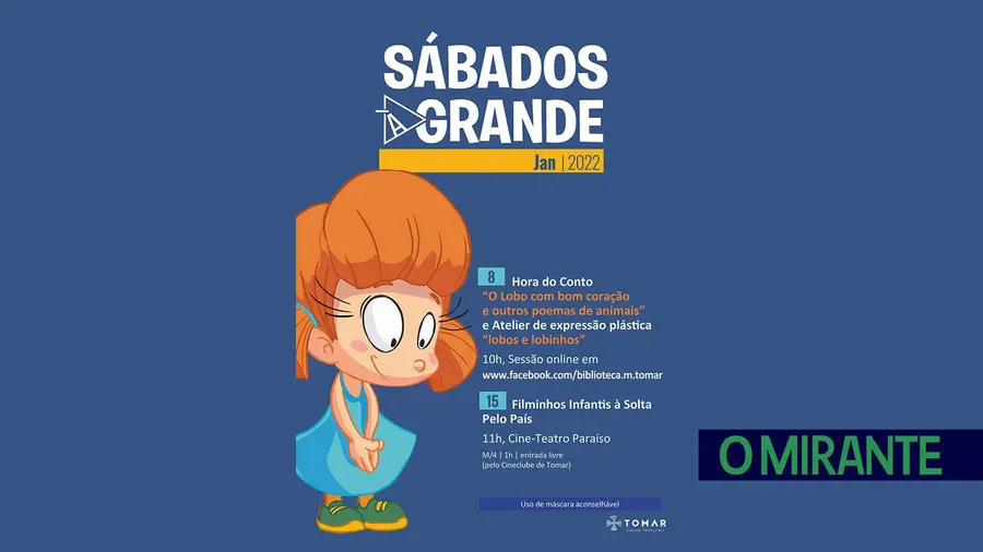 Filmes e contos nos “Sábados à grande” em Tomar